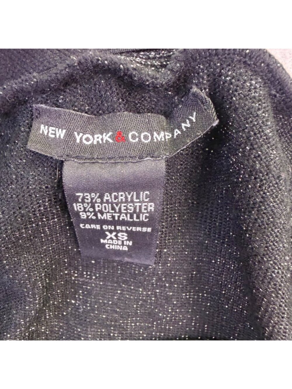 New York & Company Womens Black Halter Top With Ruffle Detail Size XS - Picture 4 of 5